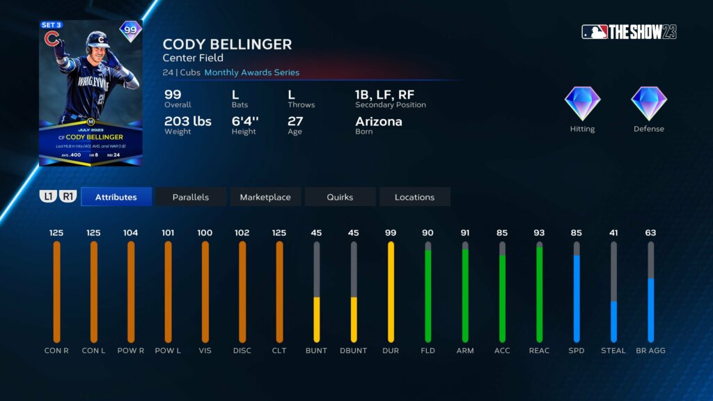 Cody Bellinger is MLB The Show 23's July Lightning Player of the
