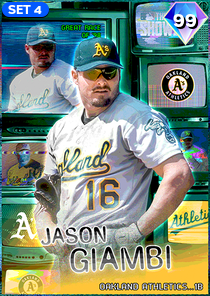 99* JASON GIAMBI HAS THE BEST SWING IN THE GAME! MLB The Show 22 